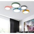 Modern Nordic Colorful Circle Ceiling Light - Orniture™