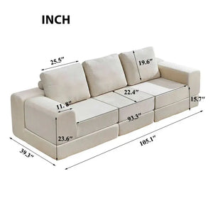 Modern Compressed Sectional Corner Sofa - Compressed Sofa