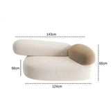 Modern Compressed Sectional Sofa Bed - Brown - 2 Seat - Compressed Sofa