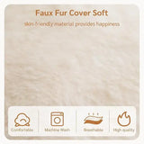 Modern Convertible Bean Bag Folding Fur Sofa Bed - Compressed Sofa
