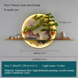 Modern Creative Landscape Mural Picture LED Wall Lamp - Wall Lamp