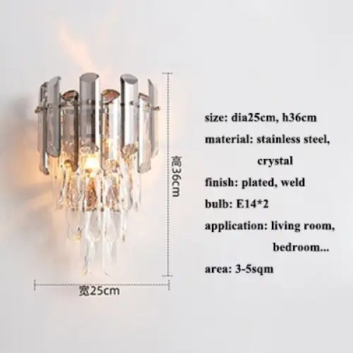 Modern Crystal Luxury Chandelier Golden Lamp - Chandelier