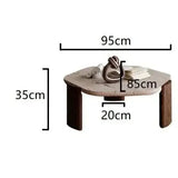 Modern Design Solid Wood Coffee Table - 95 x 35 cm - Multifunctional coffee table