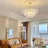 Modern K9 Crystal Round Shape Chandelier Lamp - Chandelier