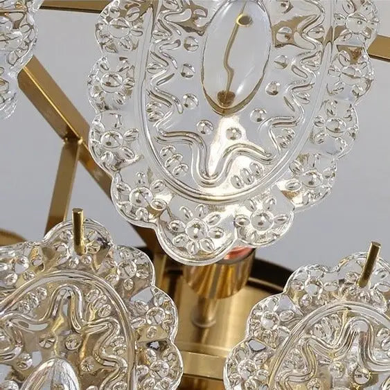 Modern K9 Crystal Round Shape Chandelier Lamp - Chandelier