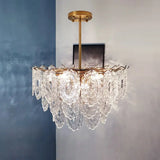 Modern K9 Crystal Round Shape Chandelier Lamp - Chandelier