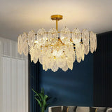 Modern K9 Crystal Round Shape Chandelier Lamp - Chandelier