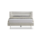 Modern King Wooden Sturdy Slat Bed Frame - 194 W X 214 D X 117 H cm - Bedroom