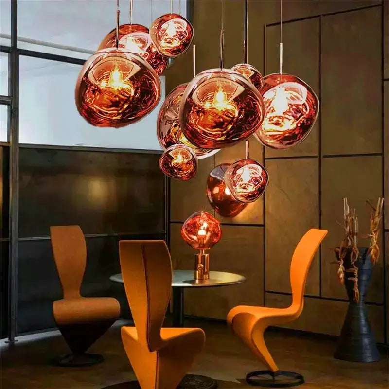 Modern Lava Pendant Lamp in 5 Sizes and 8 Colors - view 10