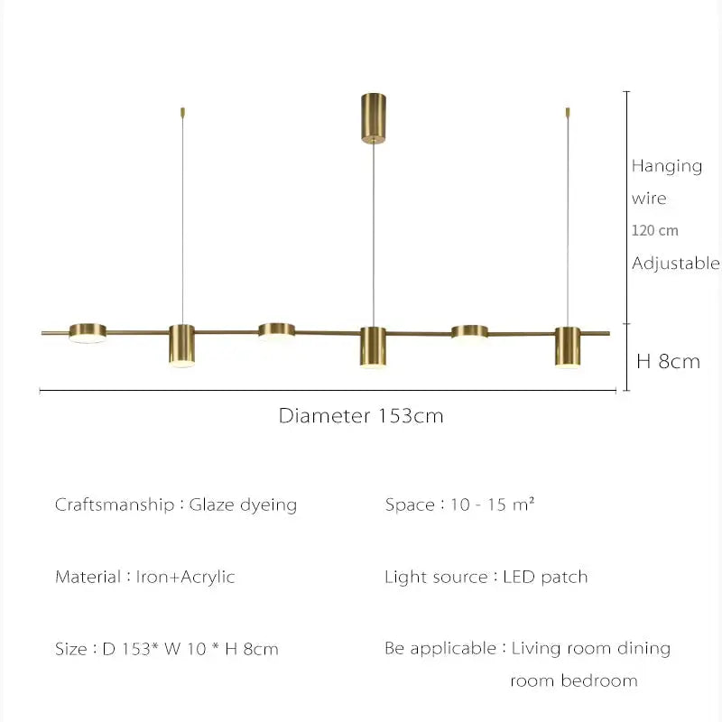 Modern Led Ceiling Chandelier Hanging Lamp - Hanging Light