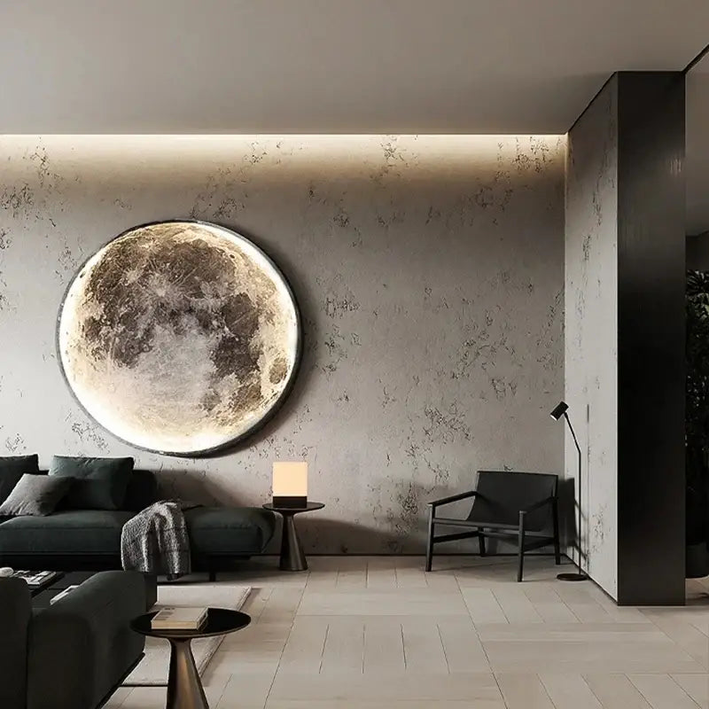 Modern LED Wall Moon Lamp Decorative Indoor Lighting - Decorative Light