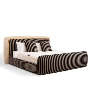 Modern Luxury King Headboard Bed Frame - 180x200cm - Bedroom