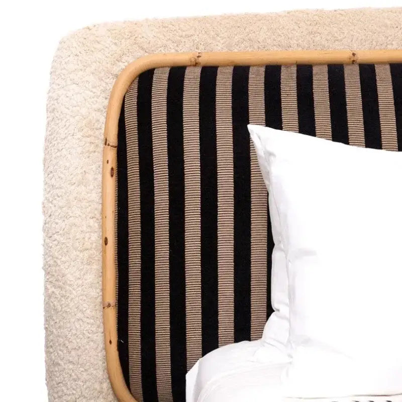 Modern Luxury King Headboard Bed Frame - Bedroom