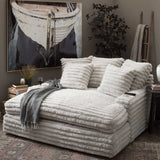 Modern Minimalist Corduroy Cloud Wide Seat Compressed Sofa - Compressed Sofa