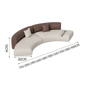 Modern Minimalist Nordic PU Leather Compressed Sofa Set - Compressed Sofa