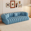Modern Nordic Cloud Bubble Arm Compressed Sofa - Blue / One Seat - Compressed Sofa