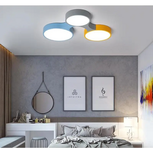Modern Nordic Colorful Circle Ceiling Light - Orniture™