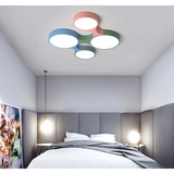 Modern Nordic Colorful Circle Ceiling Light - Orniture™