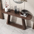 Modern Nordic Entryway Minimalist Wood Console Table - 120x30x8cm - Multifunctional coffee table