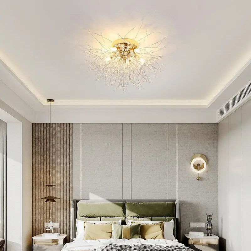 Modern Nordic Firefly Chandelier Lamp - Lamps