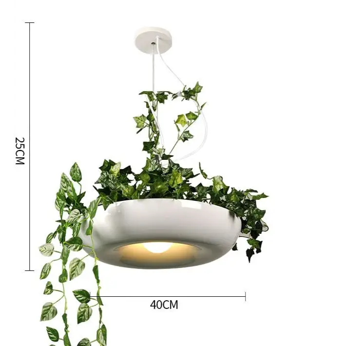 Modern Pendant Plant Pot Hanging Lamp - Lamps