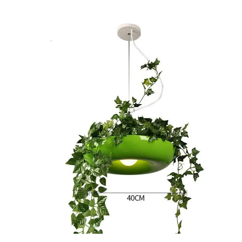 Modern Pendant Plant Pot Hanging Lamp - Lamps