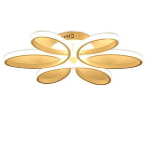 Modern RemoteFlower Hanglamp Pendant Lights - Dia 58cm 75w / Remote Control - Lamps