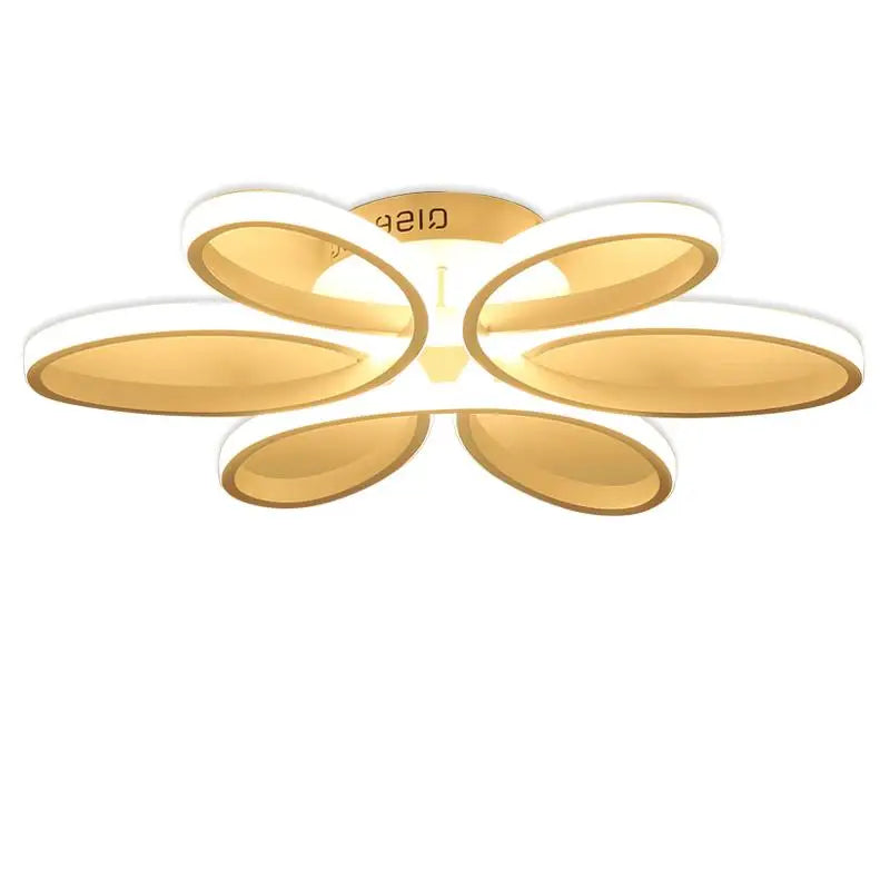 Modern RemoteFlower Hanglamp Pendant Lights - Dia 58cm 75w / Remote Control - Lamps