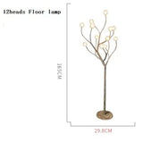 Modern Tree Branch Glass Bubble Lamp - 12 Heads Floor lamp / Warm white 3000k - Lamps