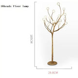 Modern Tree Branch Glass Bubble Lamp - 16 Heads Floor lamp / Warm white 3000k - Lamps