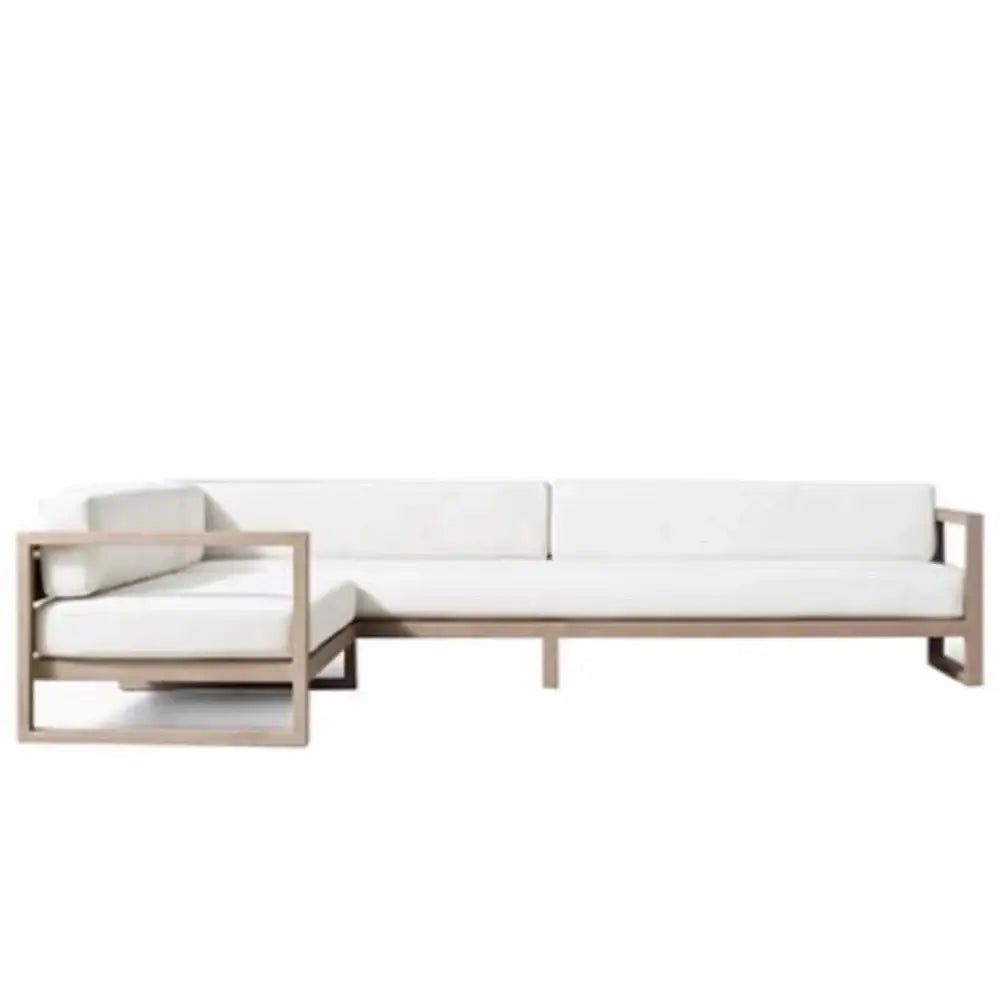 Modern Waterproof Rattan Patio Sectional for Four People - view 5