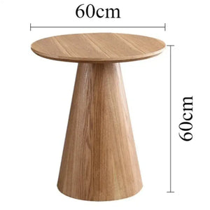 Modern Wood Coffee Table - Beige - 60 X 60 CM - Multifunctional coffee table