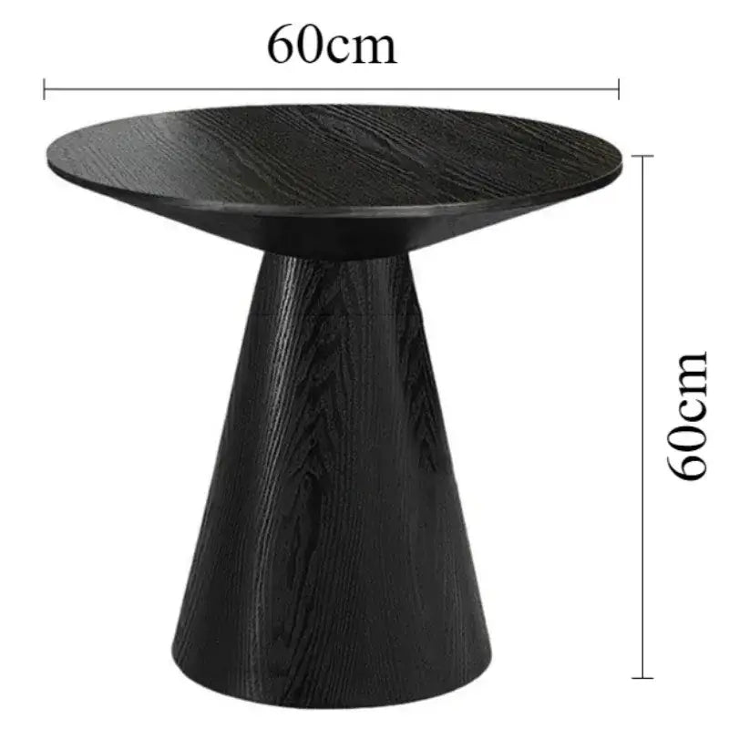 Modern Wood Coffee Table - Black - 60 X 60 CM - Multifunctional coffee table