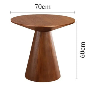 Modern Wood Coffee Table - Dark Brown - 70 X 70 CM - Multifunctional coffee table