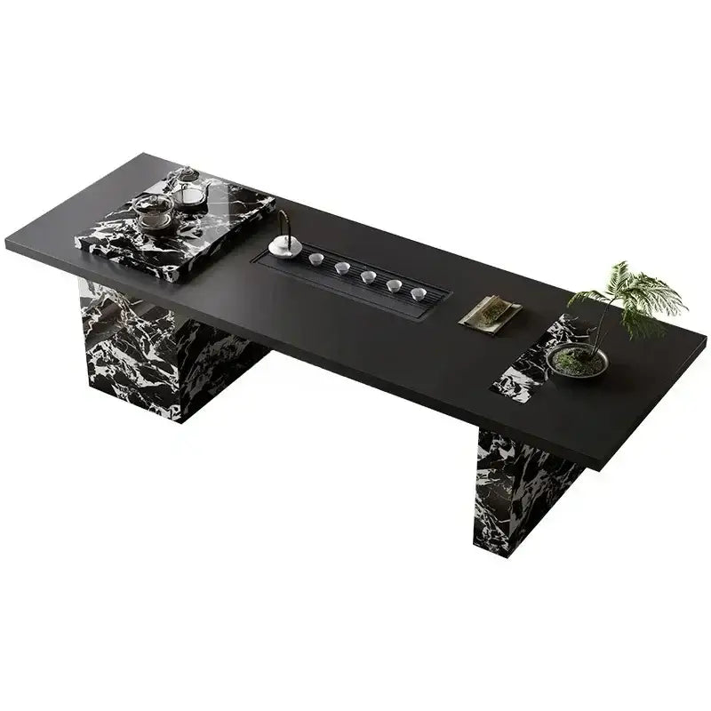 Modern Wood Coffee Table - Dining Table