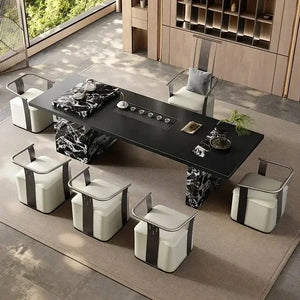 Modern Wood Coffee Table - Dining Table