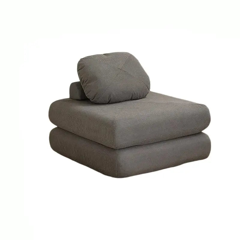 Modular Sectional L Shaped Compressed Bed Sofa - Light Gray - 90 × 90 × 40 cm - Compressed Sofa