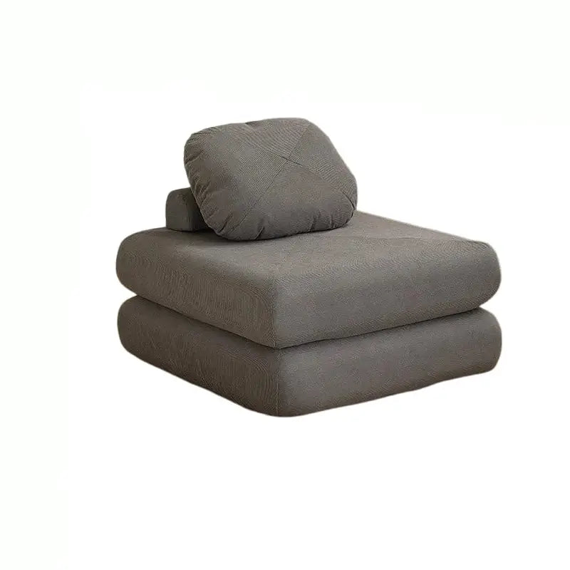 Modular Sectional L Shaped Compressed Bed Sofa - Light Grey - 80 × 80 × 40 cm - Compressed Sofa