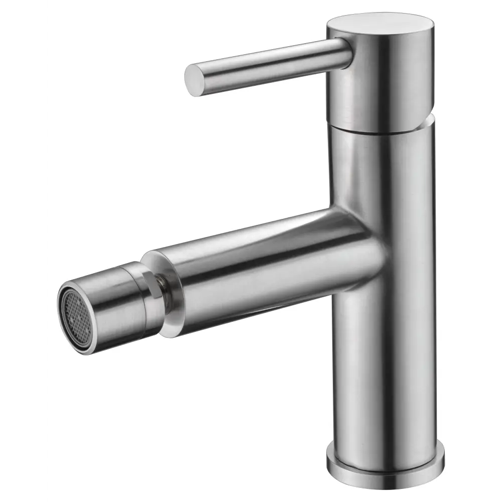 Moscow steel single handle bidet mixer faucet chrome finish