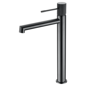 Black Gum Metal Single-Lever Basin Mixer Faucet, main product view