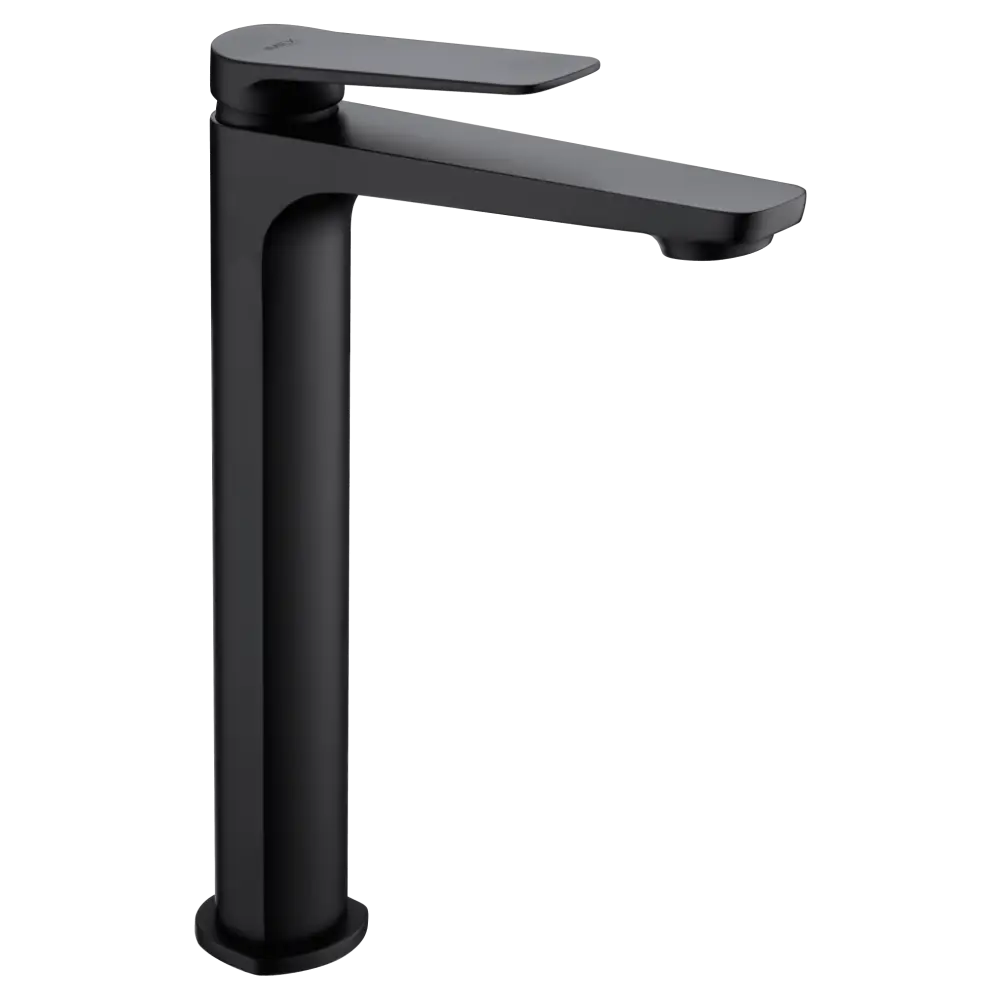 Monomando Lavabo Alto Nápoles Negro Mate