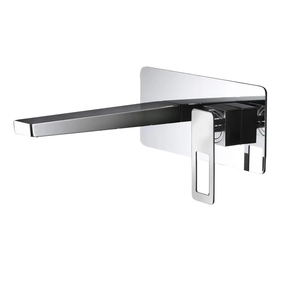 Chrome single lever modern sink faucet mixer with sleek design