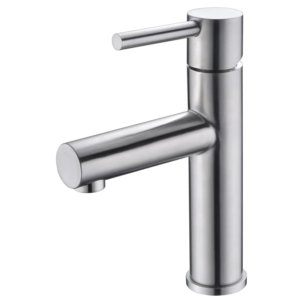 Moscow steel single lever modern faucet for bathroom sink lavabo