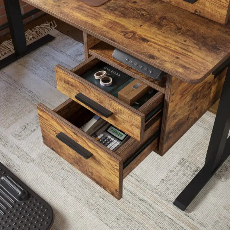 Multifunctional Drawers Troy Standing Desk - Desk > Standing Desk