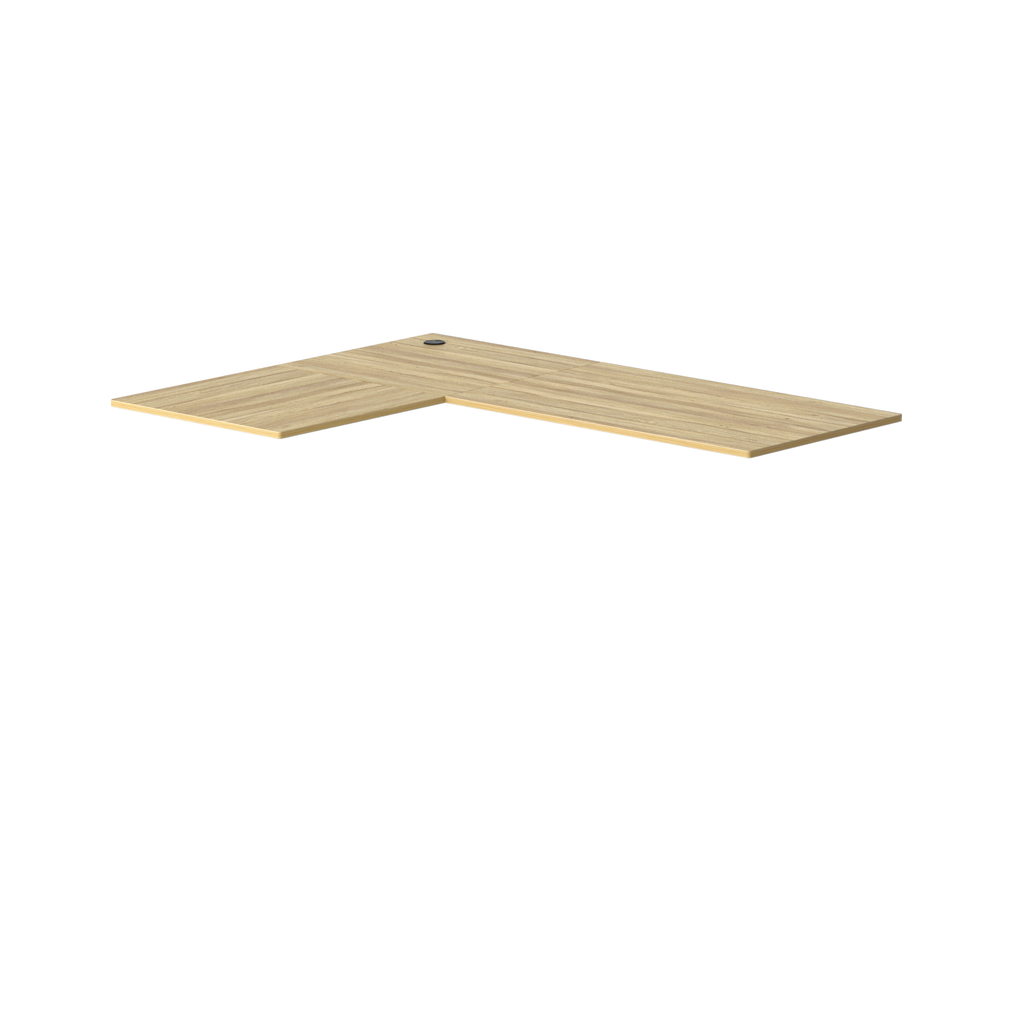 Triple Motor L-shaped Standing Desk