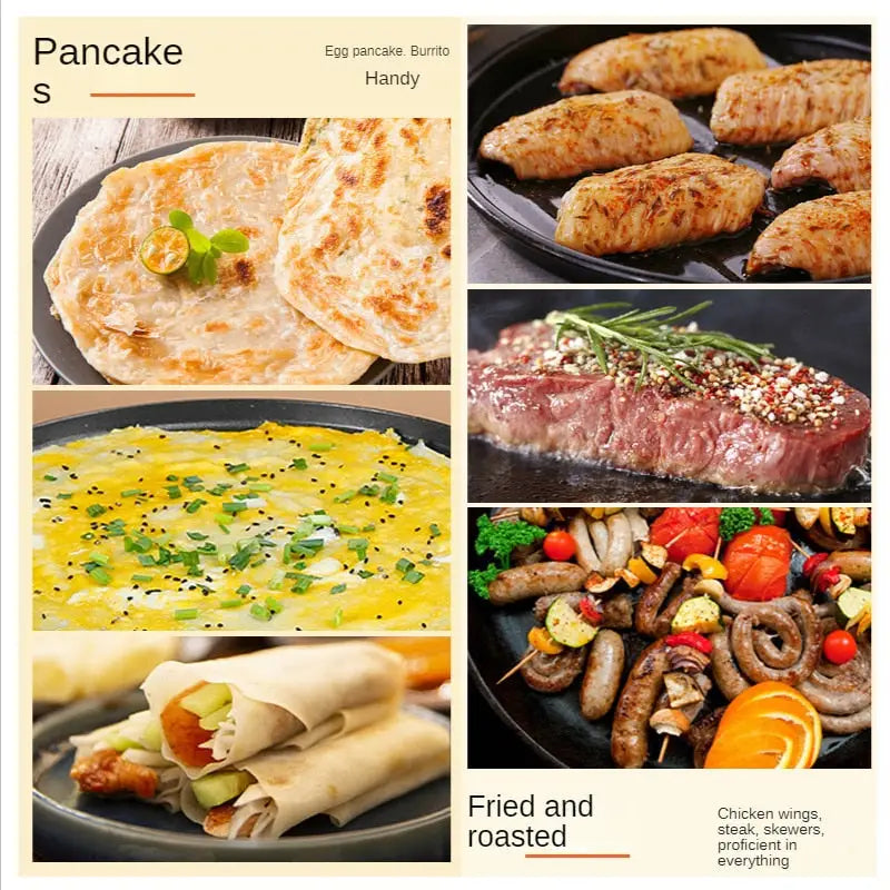 Non-Stick Electric Griddle For Baking - Electric Griddle