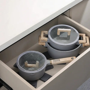 13 Piece Non Stick Frying Pan Pot Cookware Set - Cookware set