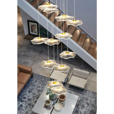 Nordic Circular Modern Chandelier Pendant Lamp - Ceiling Light