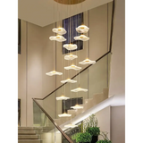 Nordic Circular Modern Chandelier Pendant Lamp - Ceiling Light