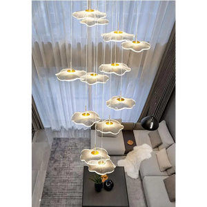 Nordic Circular Modern Chandelier Pendant Lamp - Ceiling Light